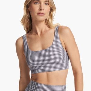 Vuori Daily Bra in Gingham